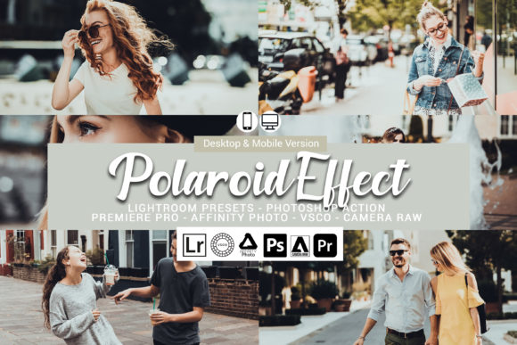 Download 20 Polaroid Effect Presets - Polaroid effect preset Collection