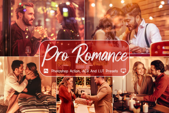 Download 9 Pro Romance Photoshop Actions - Premium Resources